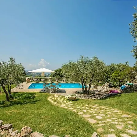 With Private Pool Near Todi. Airco & Wi-fi 빌라 Piedicolle